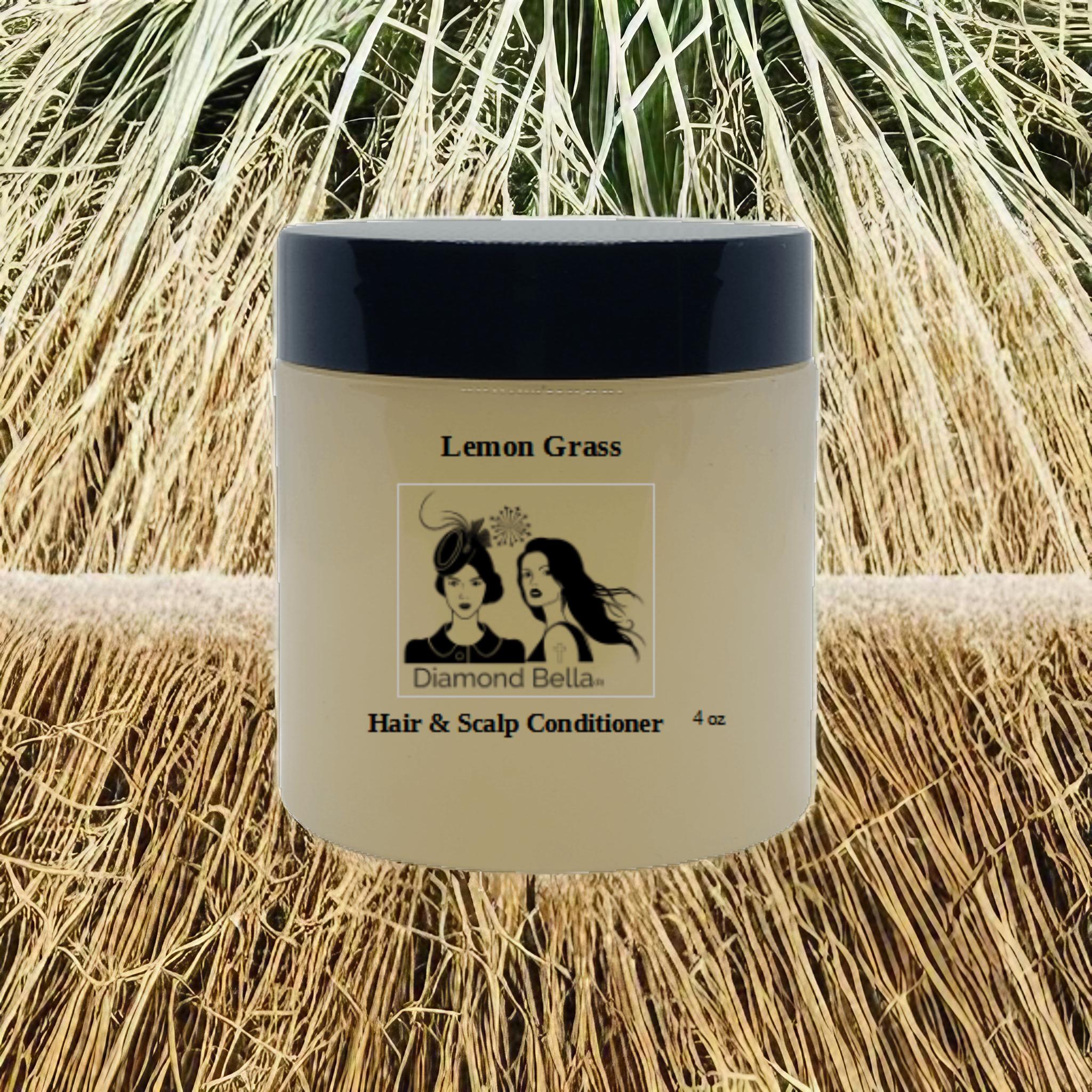 Lemon Grass Hair & Scalp Conditioner 4 oz - Image 2